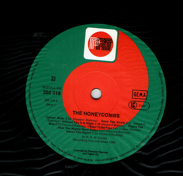 The Honeycombs - The Honeycombs (LP, Album, RE)