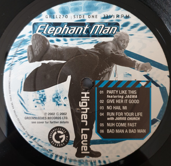 Elephant Man - Higher Level (LP, Album)
