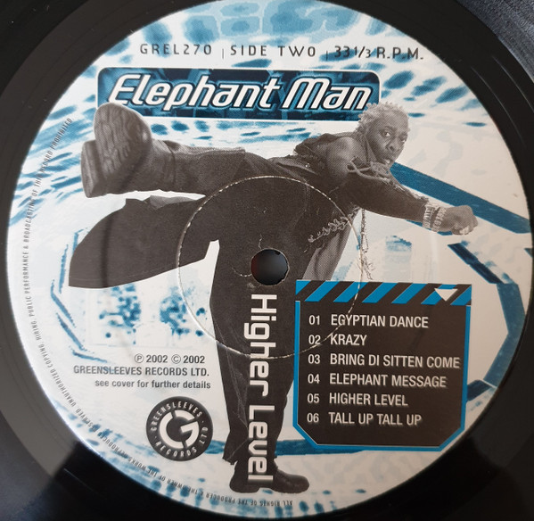 Elephant Man - Higher Level (LP, Album)