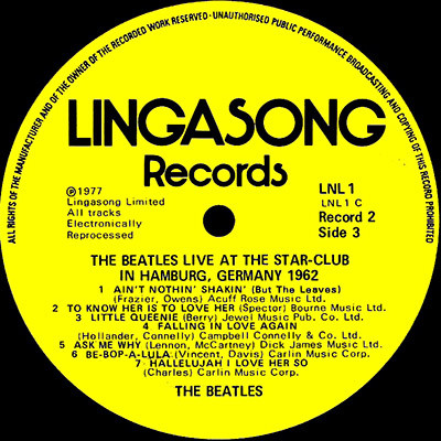 The Beatles - Live! At The Star-Club In Hamburg, Germany; 1962 (2xLP)