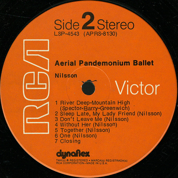 Nilsson* - Aerial Pandemonium Ballet (LP, Album, Roc)