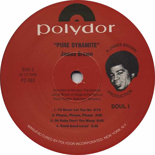 James Brown - Pure Dynamite! (LP, Album, RE, Gat)