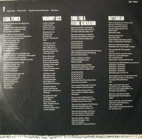 The B-52's - Whammy! (LP, Album)