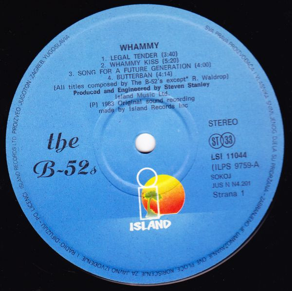 The B-52's - Whammy! (LP, Album)