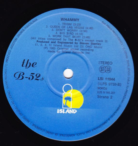 The B-52's - Whammy! (LP, Album)