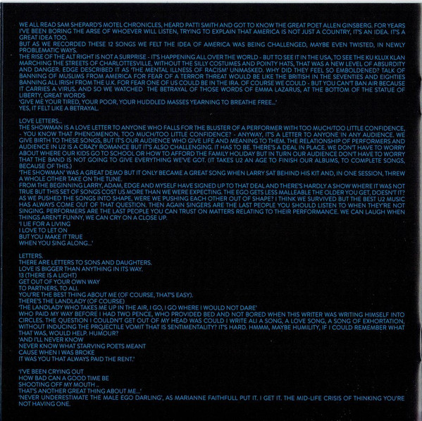 U2 - Songs Of Experience (CD, Album)