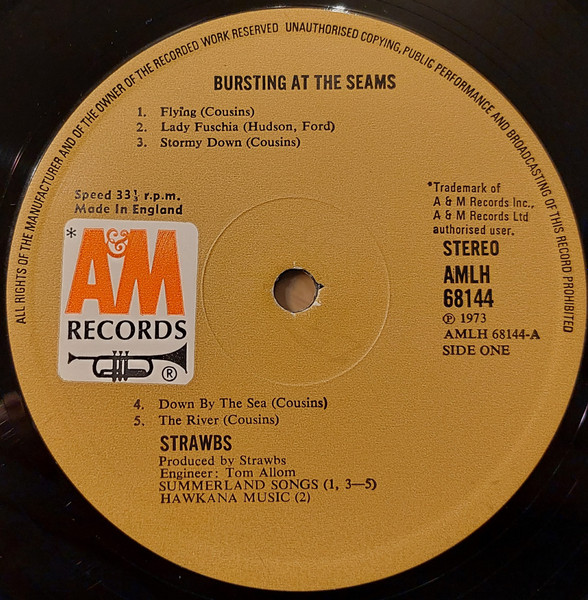 Strawbs - Bursting At The Seams (LP, Album)
