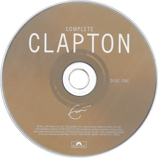 Eric Clapton - Complete Clapton (2xCD, Comp)