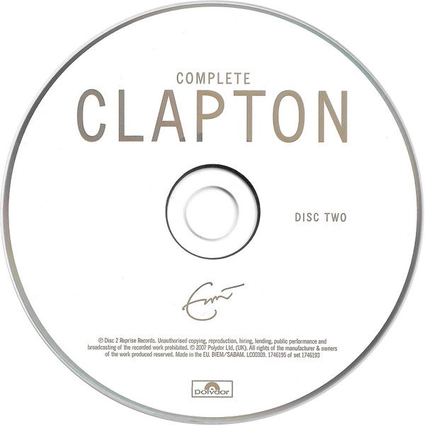 Eric Clapton - Complete Clapton (2xCD, Comp)