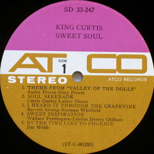 King Curtis - Sweet Soul (LP, Album)
