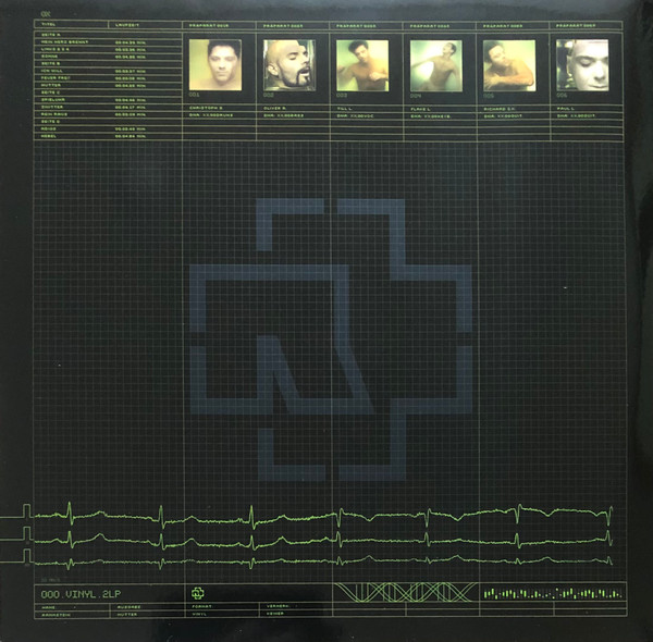 Rammstein - Mutter (2xLP, Album, RE, RM, 180)