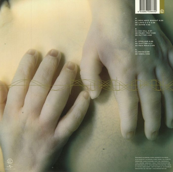 Rammstein - Mutter (2xLP, Album, RE, RM, 180)