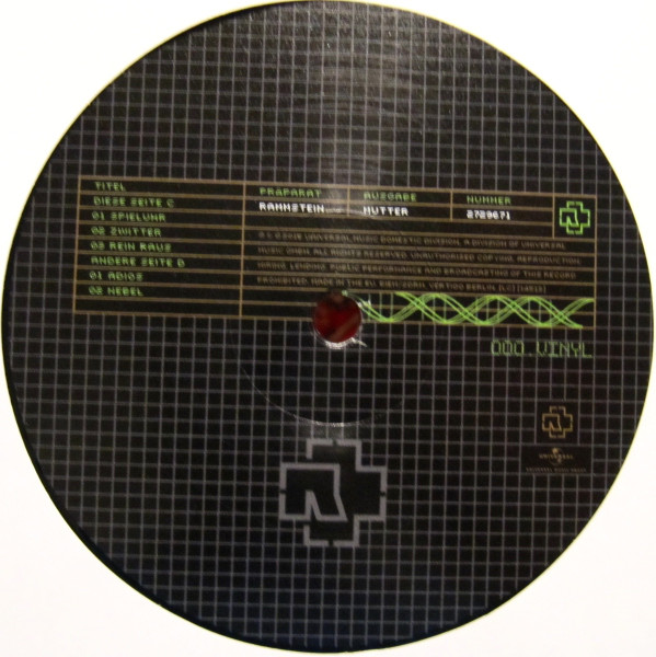 Rammstein - Mutter (2xLP, Album, RE, RM, 180)