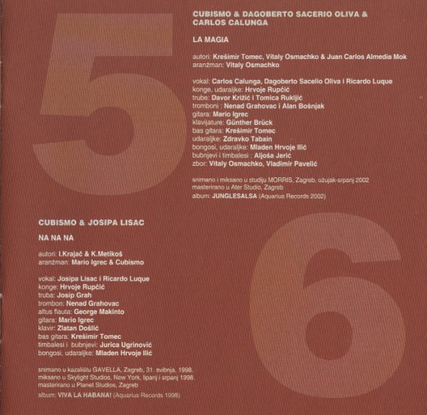 Cubismo & World Stars United - Amigos (CD, Comp)