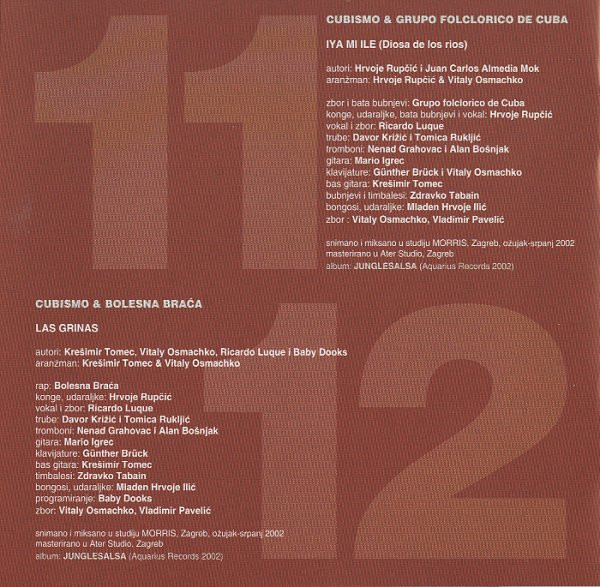 Cubismo & World Stars United - Amigos (CD, Comp)