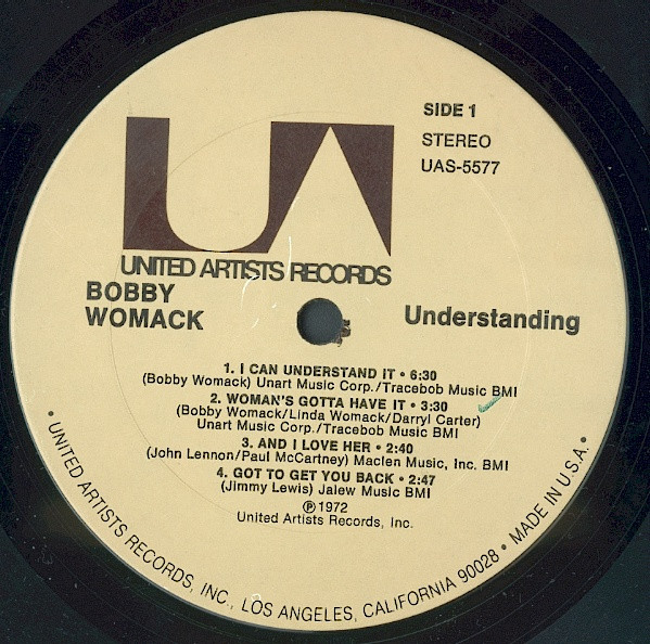 Bobby Womack - Understanding (LP, Album, Ter)