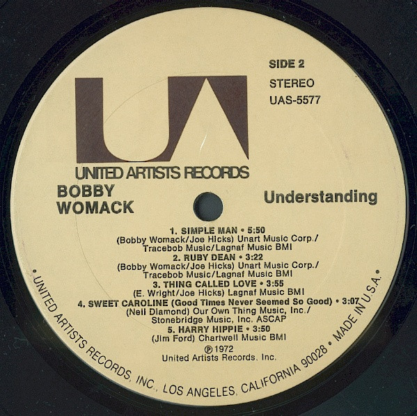 Bobby Womack - Understanding (LP, Album, Ter)
