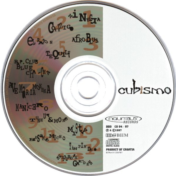 Cubismo - Cubismo (CD, Album)