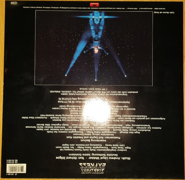 Andrew Lloyd Webber Mit Stevie Woods Und Claudia Bradley - Starlight Express - Die Höhepunkte Der Deutschen Aufführung Mit Dem Bochumer Ensemble (LP, Album)
