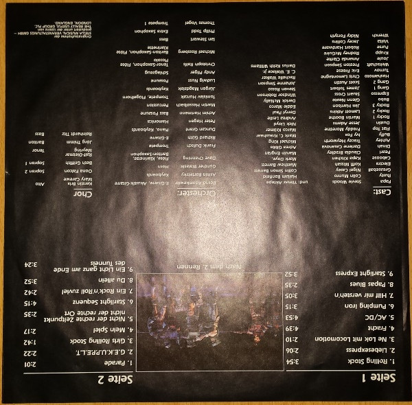 Andrew Lloyd Webber Mit Stevie Woods Und Claudia Bradley - Starlight Express - Die Höhepunkte Der Deutschen Aufführung Mit Dem Bochumer Ensemble (LP, Album)