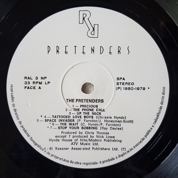 Pretenders* - Pretenders (LP, Album)