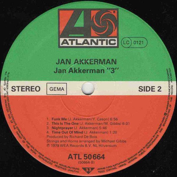Jan Akkerman - Jan Akkerman 3 (LP, Album)