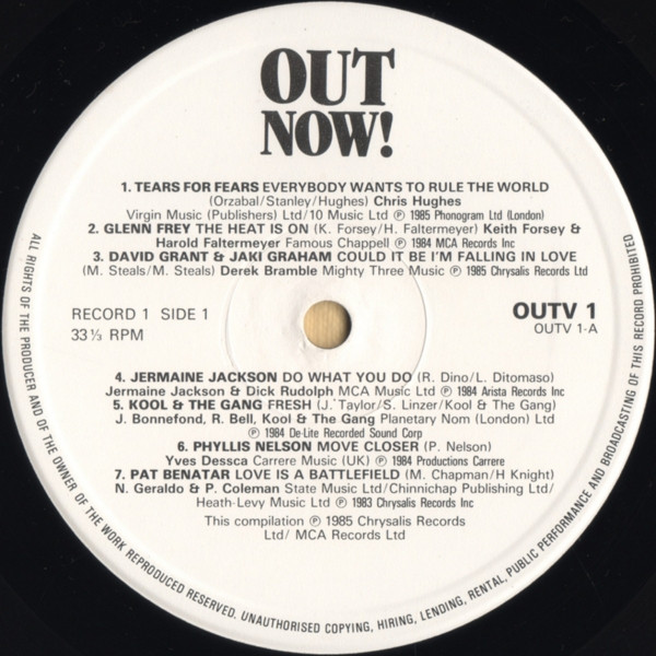 Various - Out Now! (2xLP, Comp)