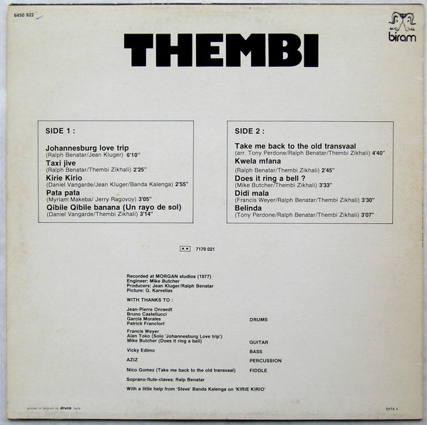 Thembi - Thembi (LP)