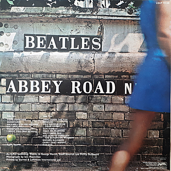 The Beatles - Abbey Road (LP, Album, RE)