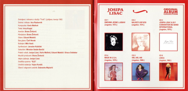 Josipa Lisac - Original Album Collection Vol. 1 (6xCD, Comp)