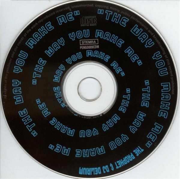 The Prophet & DJ Delirium - The Way You Make Me (CD, Maxi)