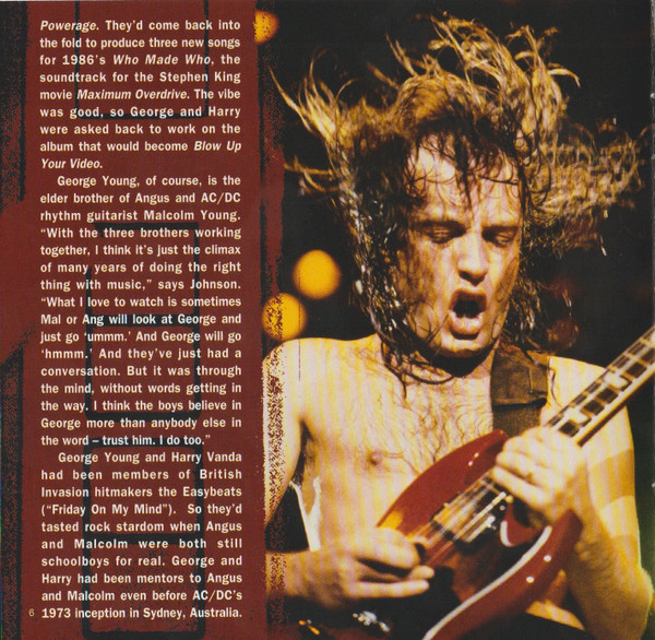 AC/DC - Blow Up Your Video (CD, Album, Enh, RE, RM, Dig)