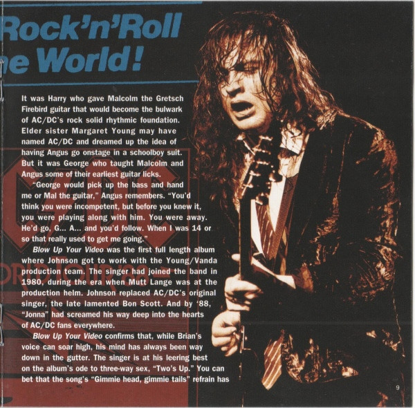 AC/DC - Blow Up Your Video (CD, Album, Enh, RE, RM, Dig)