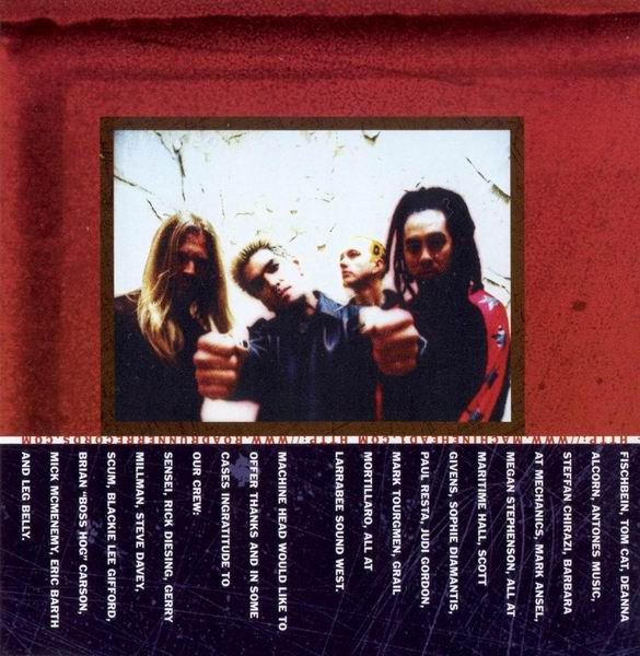 Machine Head (3) - The Burning Red (CD, Album)
