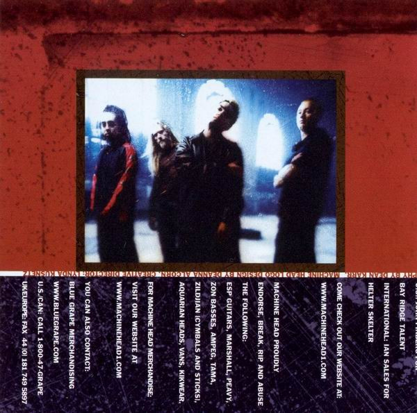Machine Head (3) - The Burning Red (CD, Album)