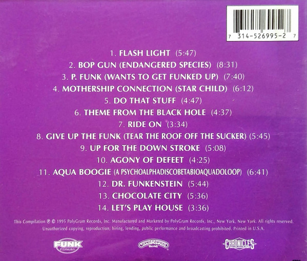 Parliament - The Best Of Parliament: Give Up The Funk (CD, Comp)