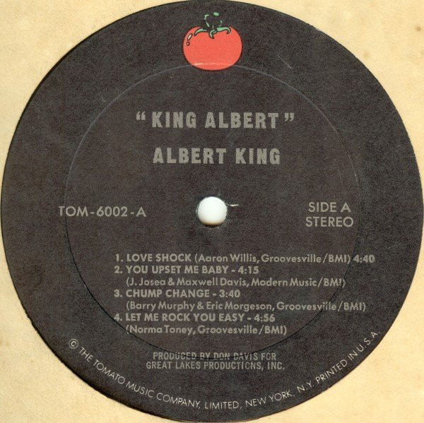 Albert King - King Albert (LP, Album)