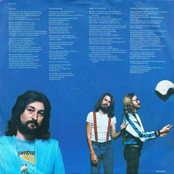 Supertramp - Even In The Quietest Moments... (LP, Album)