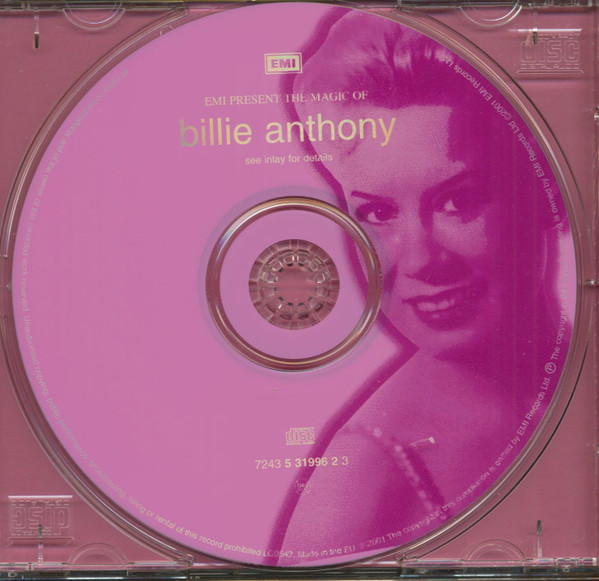 Billie Anthony - The Magic Of Billie Anthony (CD, Comp)