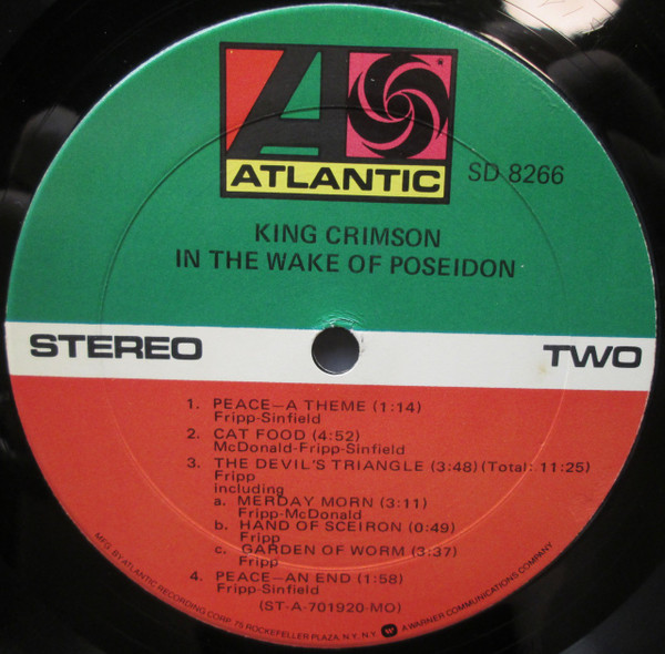 King Crimson - In The Wake Of Poseidon (LP, Album, RE, MO )