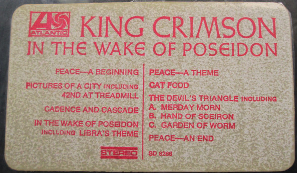 King Crimson - In The Wake Of Poseidon (LP, Album, RE, MO )