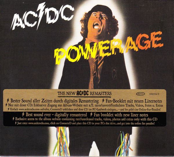 AC/DC - Powerage (CD, Album, Enh, RE, RM, Dig)