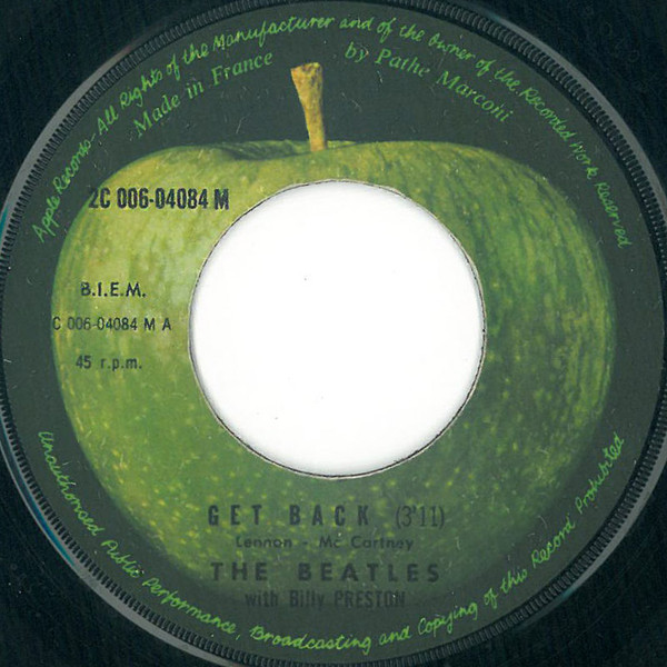 The Beatles - Get Back / Don't Let Me Down (7
