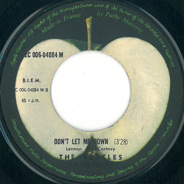 The Beatles - Get Back / Don't Let Me Down (7