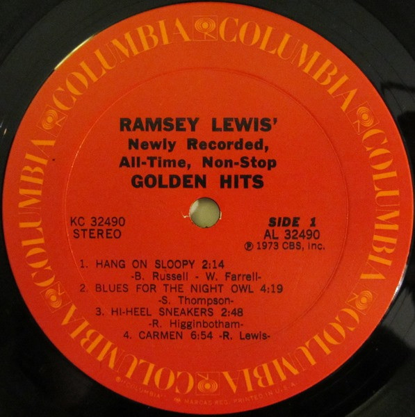 Ramsey Lewis - Golden Hits (LP, Album)