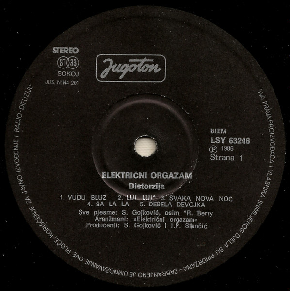 Električni Orgazam - Distorzija (LP, Album)