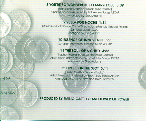 Tower Of Power - In The Slot (CD, Album, RE)