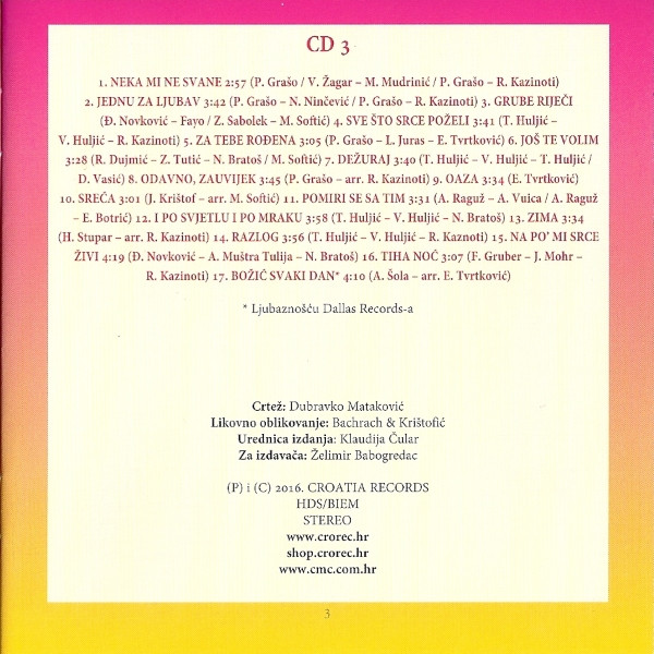 Danijela - 50 Originalnih Pjesama (3xCD, Comp)