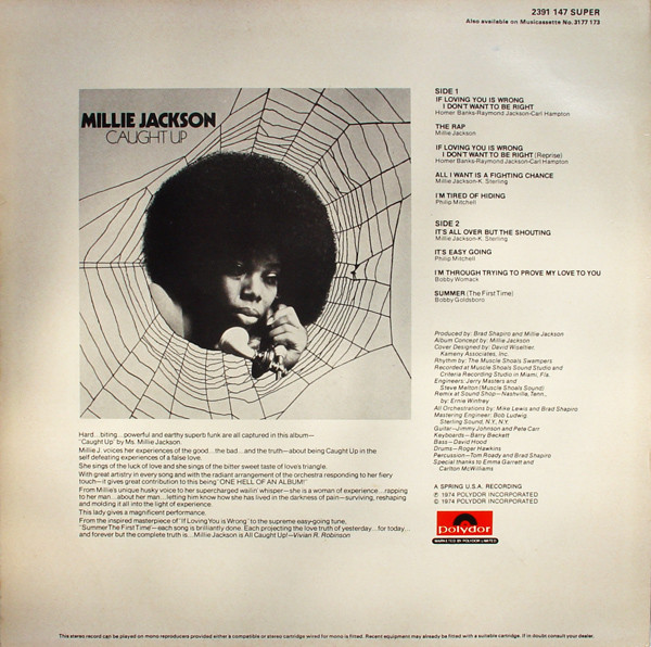 Millie Jackson - Caught Up (LP, Album)