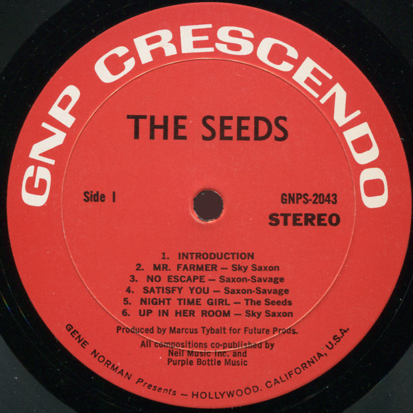 The Seeds - Raw & Alive In Concert At Merlin's Music Box (LP, Album)